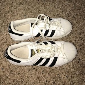 Adidas Originals Black & White Superstars